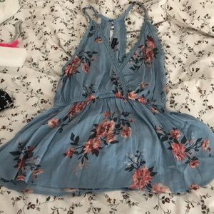 Kendal and Kylie floral blouse